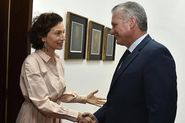 El encuentro se efectuó en un ambiente cordial. (Foto: PL)