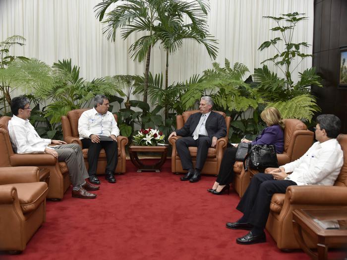 El encuentro transcurrió en un  ambiente amistoso. (Foto: Estudios Revolución) 