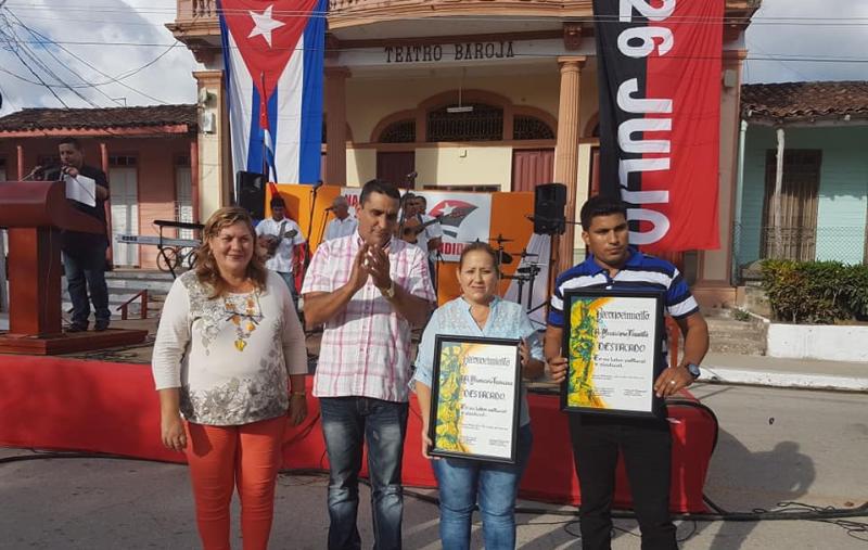 sancti spiritus, dia del trabajador de la cultura, fomento