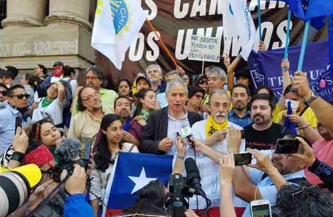 chile, manifestaciones, sebastian piñera, huelga