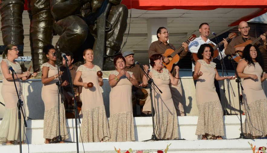 El Coro de Clave devino inspiración de esta cita. (Foto: Lisandra Gómez)