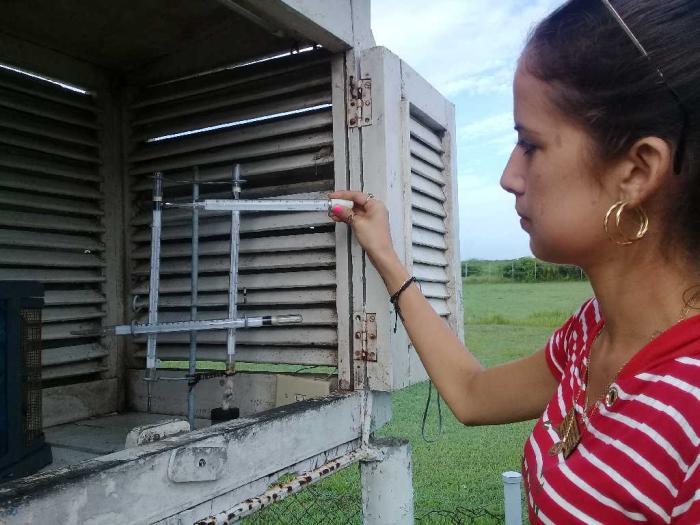 sancti spiritus, la sierpe, meteorologia, el jibaro, estacion meteorologica, bajas temperaturas, calor