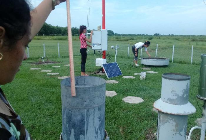 sancti spiritus, la sierpe, meteorologia, el jibaro, estacion meteorologica, bajas temperaturas, calor