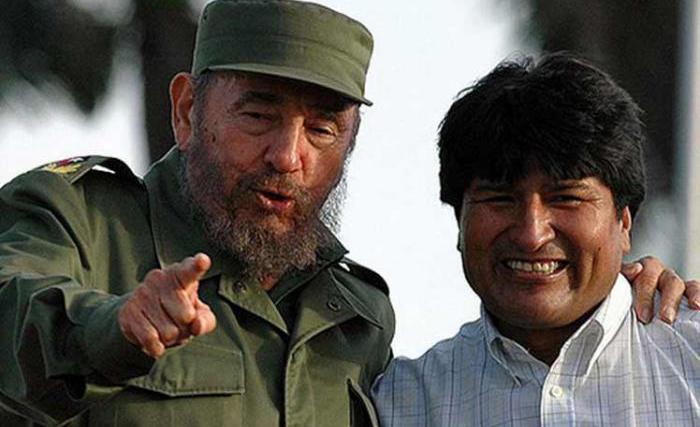 fidel castro, bolivia, evo morales, golpe de estado