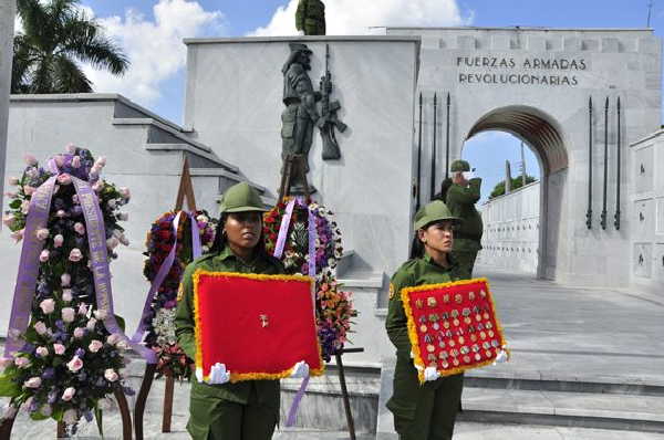 cuba, harry villegas, che guevara, heroe de la republica de cuba, miguel diaz-canel, presidente de la republica de cuba