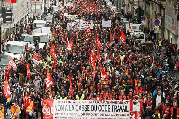 francia, manifestaciones, huelgas
