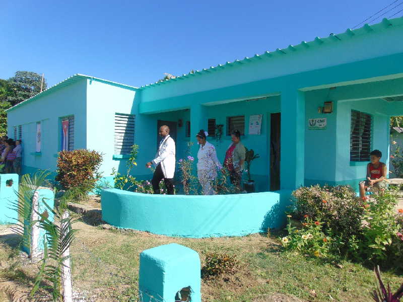 La reanimación de los consultorios del médico de la familia en el Consejo Popular de FNTA es uno de los planeamientos resueltos durante el 2019. (Foto: Reidel Gallo / Escambray)