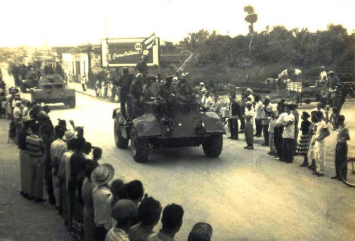 sancti spiritus, historia de cuba, caravana de la libertad, fidel castro, aniversario 61 del triunfo de la revolucion, revolucion cubana