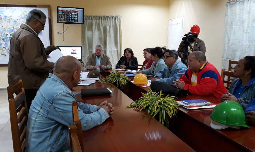 sancti spiritus, miguel diaz-canel bermudez, presidente de la republica de cuba, central de uruguay