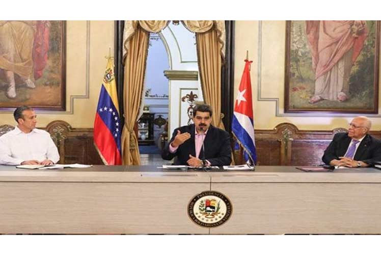 El presiente bolivariano puntualizó que las relaciones de Cuba con Venezuela se han centrado en términos de ganar-ganar. (Foto: PL)