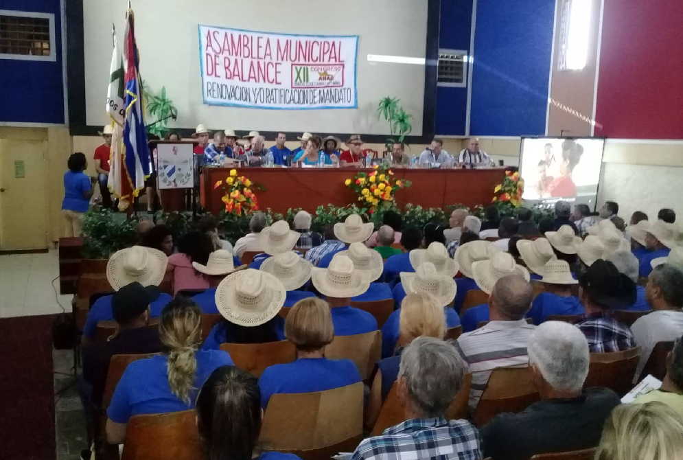 sanctispiritus, anap, XII congreso de la anap, campesinos, produccion de alimentos, machado ventura