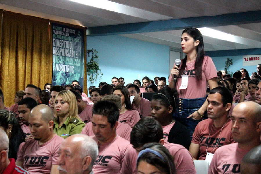 sancti spiritus, union de jovenes comunistas, ujc, XI congreso de la ujc, jose ramon machado ventura