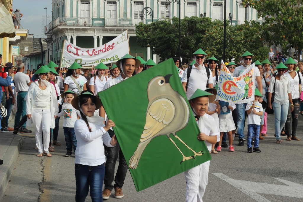 sancti spiritus, desfile martiano, jose marti