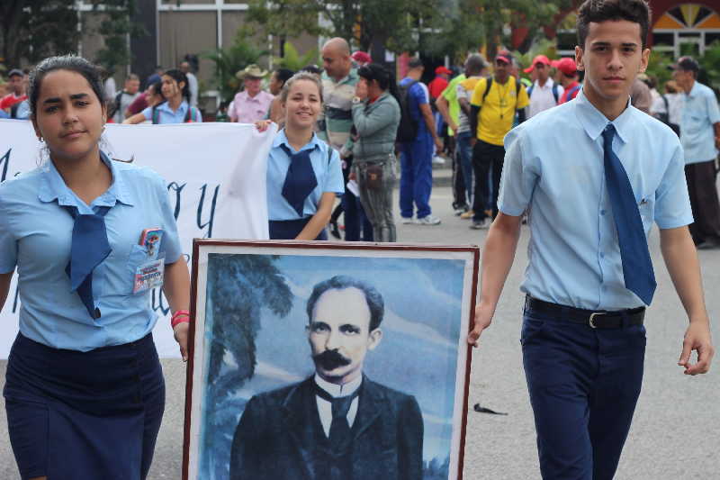 sancti spiritus, desfile martiano, jose marti