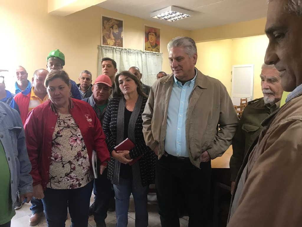 sancti spiritus, miguel diaz-canel bermudez, presidente de la republica de cuba, central de uruguay