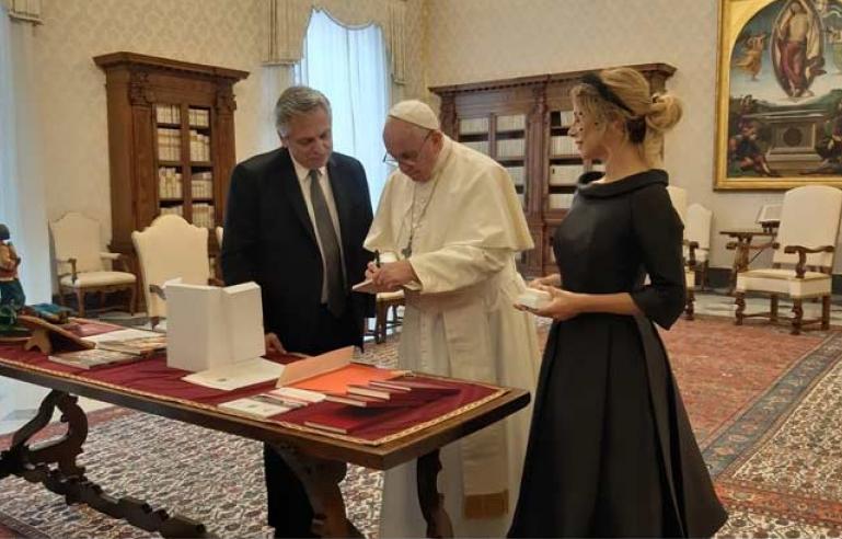 vaticano, argentina, papa francisco, alberto fernandez