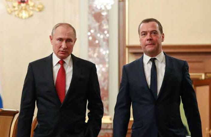 rusia, vladimir putin, dmitri medvedev