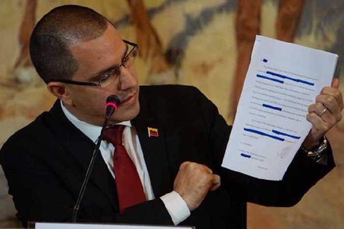 venezuela, jorge arreaza, injerencia, estados unidos, relaciones estados unidos-venezuela, asamblea nacional