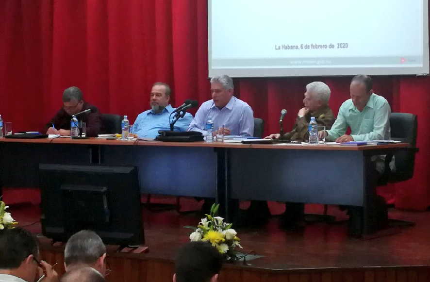 cuba, ministerio de energia y minas, miguel diaz-canel, presidente de la republica de cuba, manuel marrero, primer ministro