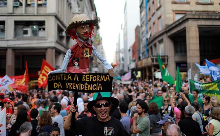 brasil, jair bolsonaro, protestas