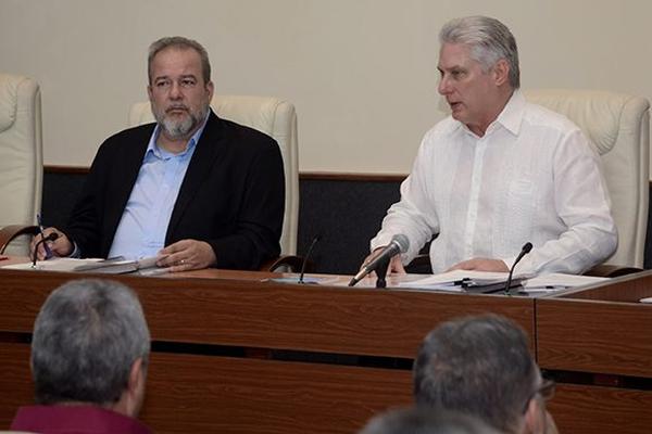 cuba, polo cientifico, miguel diaz-canel, presidente de la republica de cuba, manuel marrero cruz, primer ministro