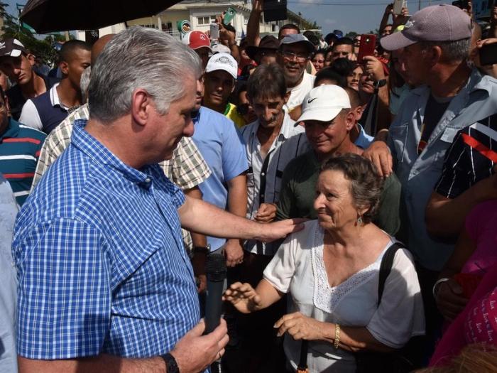 cienfuegos, miguel diaz-canel, presidente de la republica de cuba