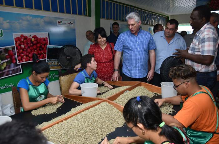 cienfuegos, miguel diaz-canel, presidente de la republica de cuba