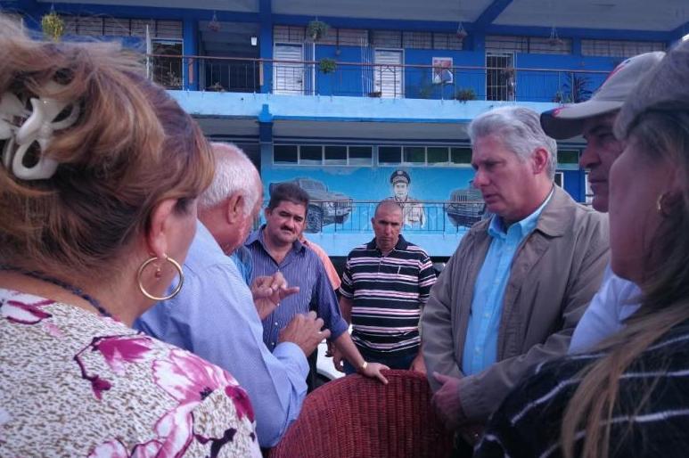 sancti spiritus, miguel diaz-canel, presidente de cuba en sancti spiritus, economia espirituana