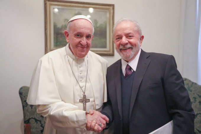 vaticano, papa francisco, luiz inacio lula da silva