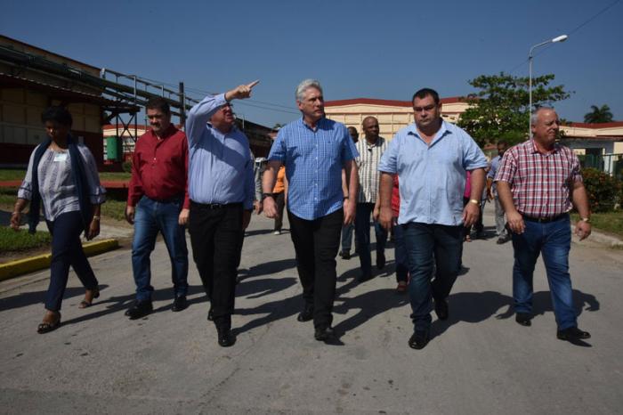 cienfuegos, miguel diaz-canel, presidente de la republica de cuba