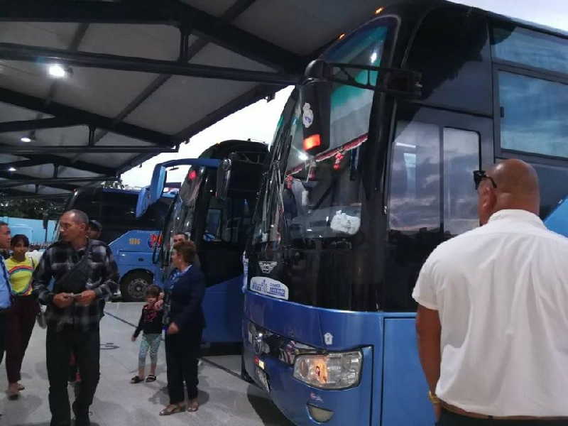 sancti spiritus, terminal de omnibus, omnibus nacionales