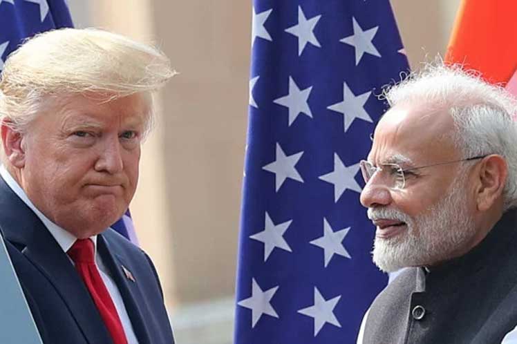 El primer ministro Modi afirmó que Estados Unidos es una importante fuente de petróleo y gas para India. (Foto: PL)