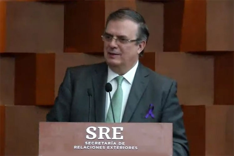  La OEA es un organismo mucho más  grande que su secretario general, enfatizó Marcelo Ebrard. (Foto: PL)