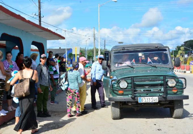 sancti spiritus, transporte, transportacion de pasajeros, combustible