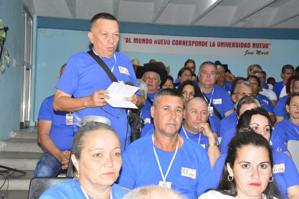 A la reunión asistieron cerca de 240 delegados en representación de los mas de 28 000 afiliados a la Anap.