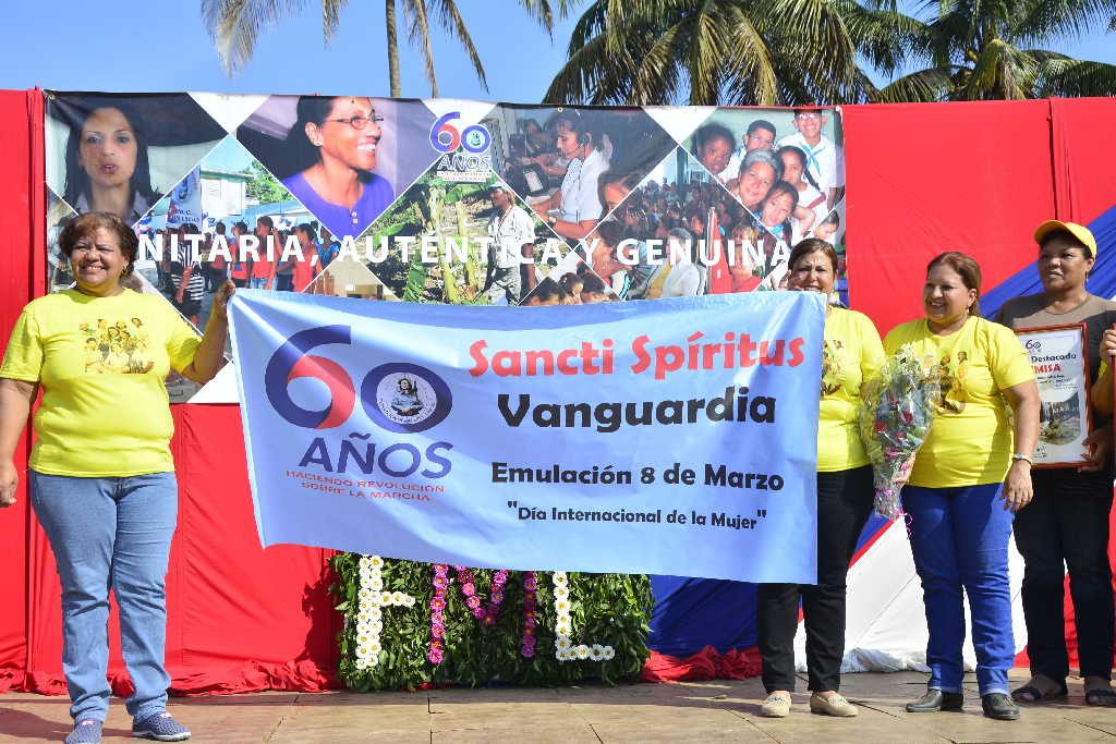 sancti spiritus, dia internacional de la mujer, 8 de marzo