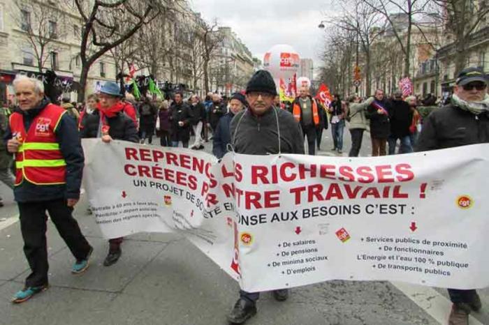 francia, manifestaciones, reforma