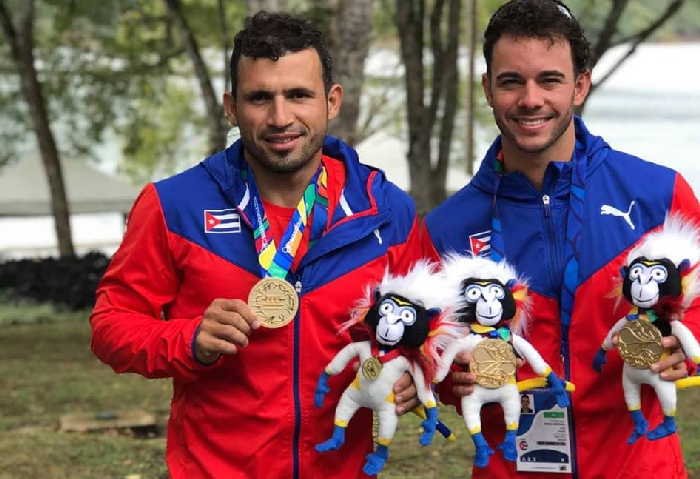 Serguey y Fernando Dayán mantienen su anhelo de rendir una buena faena en los próximos Juegos Olímpicos. (Foto tomada de la página en Facebook de Serguey)