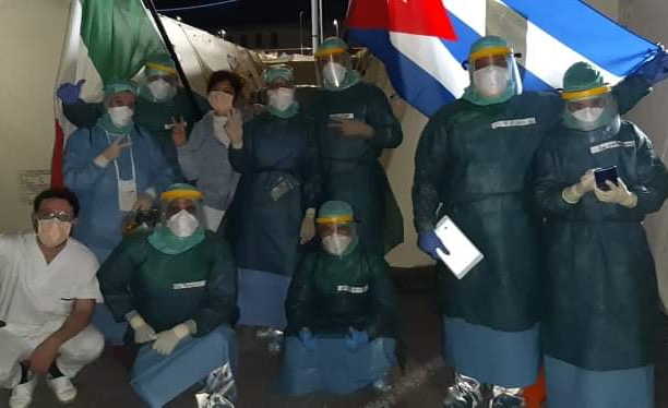 sancti spiritus, coronavirus, covid-19, salud publica, lombardia, italia, medicos cubanos, solidaridad, contingente henry reeve