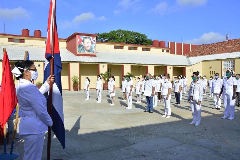 sancti spiritus, coronavirus, covid-19, salud publica, hospital militar manuel piti fajardo, villa clara