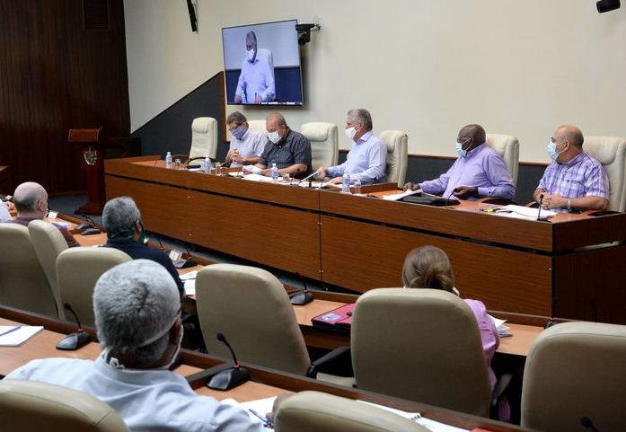 cuba, coronavirus, covid-19, salud publica, miguel diaz-canel, presidente de la republica de cuba