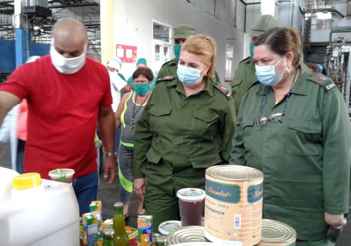 sancti spiritus, alimentos, conservas, Consejo de Defensa, coronavirus, covid-19, producción de alimentos