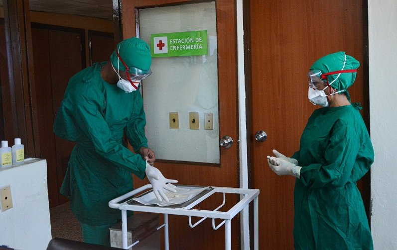 cuba, primero de mayo, medicos cubanos, dia internacional de los trabajadores, covid-19, coronavirus, miguel diaz-canel, presidente de la republica de cuba