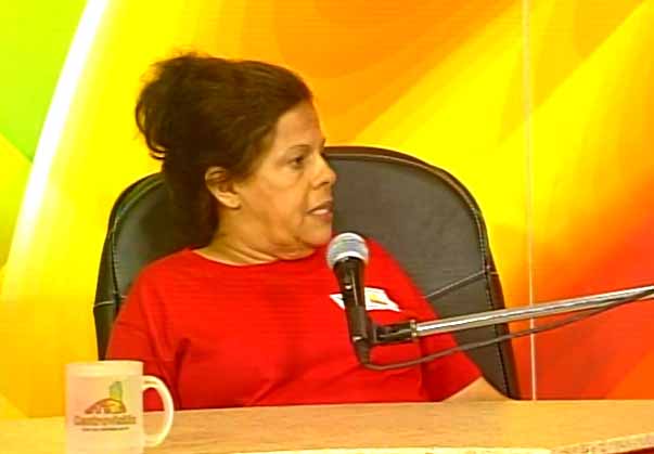 Soraya Díaz Álvarez, campesina de la CCS Paquito Rosales, de Sancti Spíritus. (Foto: Tomada de Centrovisión)