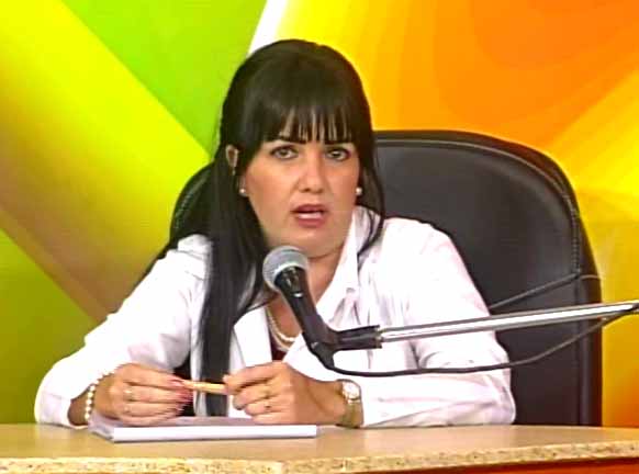 Yaritza González, jefa del Departamento de Salud Mental en la Dirección Municipal de Salud de Sancti Spíritus. (Foto: Tomada de Centrovisión)