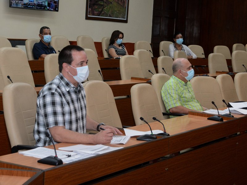 El ministro de Salud ratificó que el país mantiene la tendencia a la disminución de  pacientes ingresados. (Foto: Estudios Revolución)