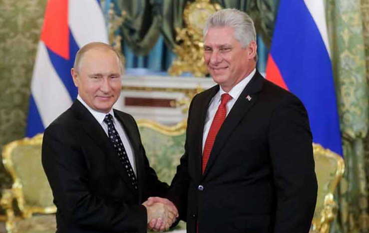 cuba, rusia, vladimir putin, miguel diaz-canel, guerra contra el fascismo