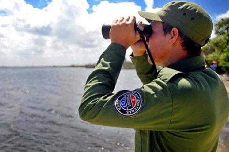 Las Tropas Guardafronteras mantienen el enfrentamiento al tráfico de drogas aun en medio de  la pandemia de COVID-19. (Foto: PL)