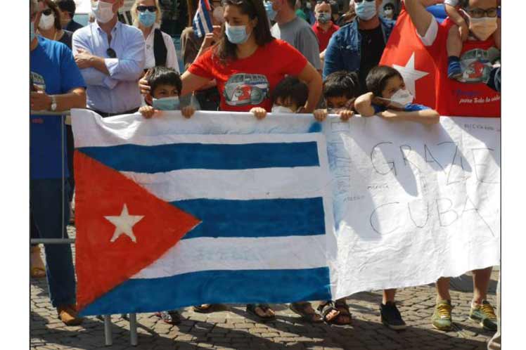 Los colaboradores cubanos de la salud dejan una huella  imborrable de altruismo y solidaridad. (Foto: PL)