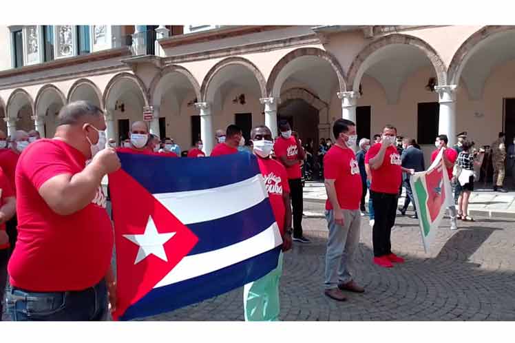 En Crema, profesionales de la salud italianos y cubanos demostraron el  valor de la colaboración. (Foto: PL)